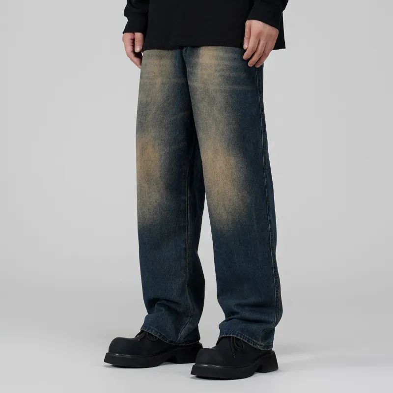 THINGYLAB Jeans Unisex Vintage Blue-3