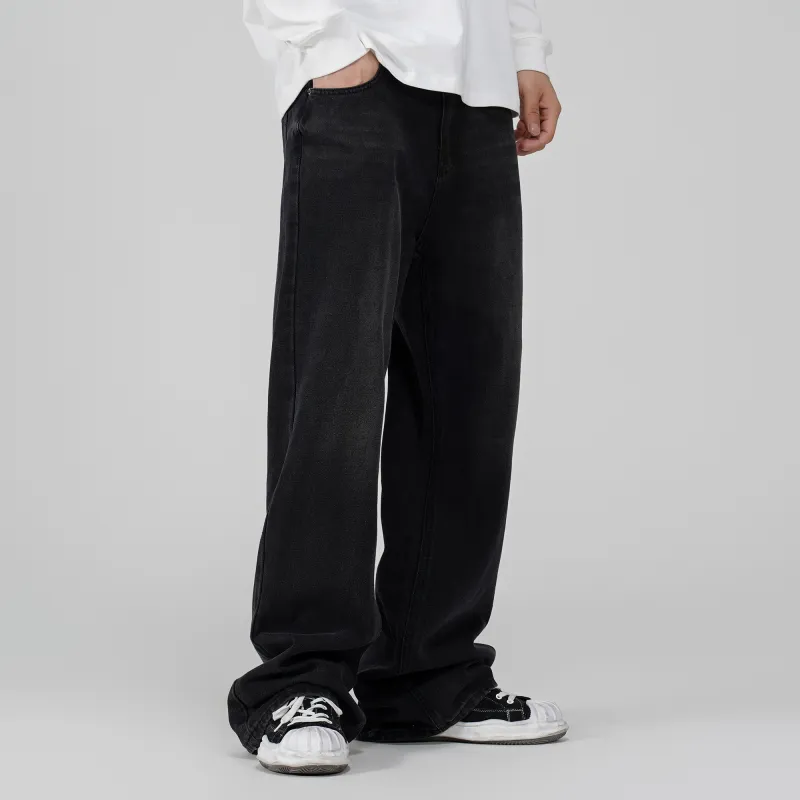 THINGYLAB Jeans Unisex Black Gray-4
