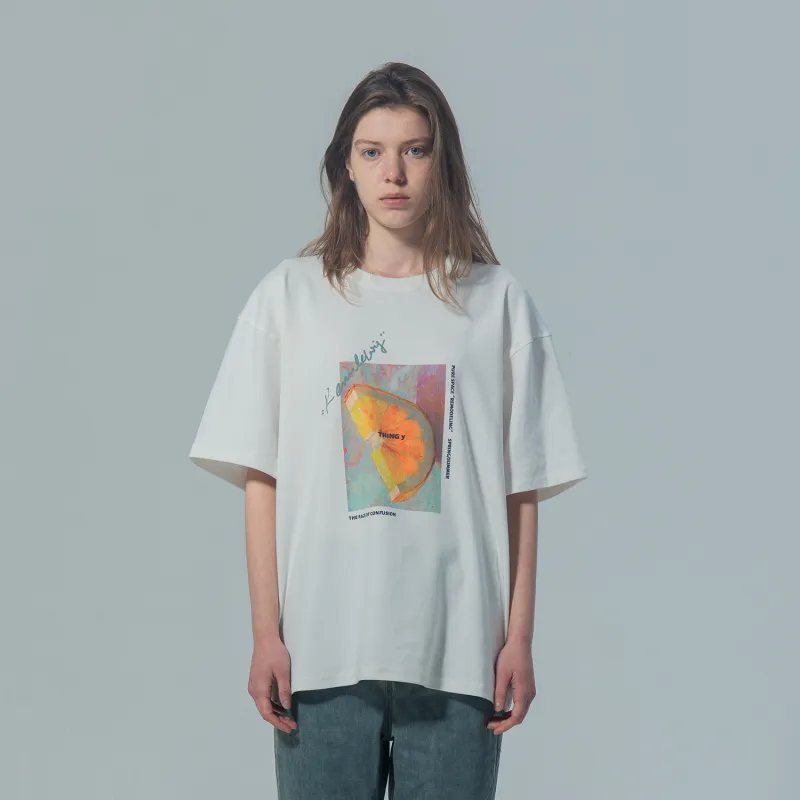 THINGYLAB T Shirts Unisex White-2