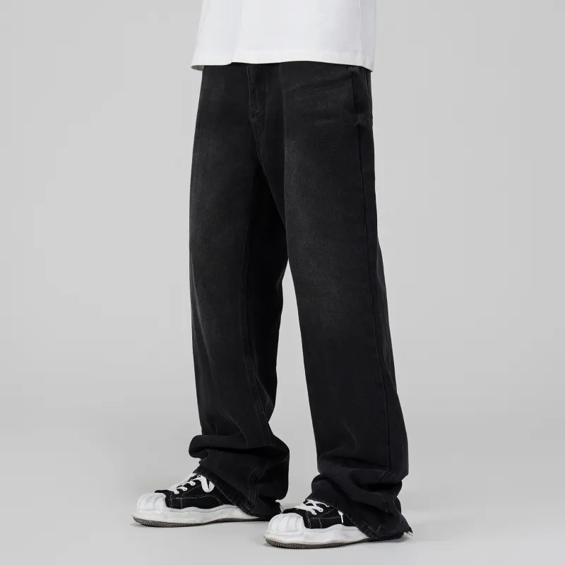 THINGYLAB Jeans Unisex Black Gray-2