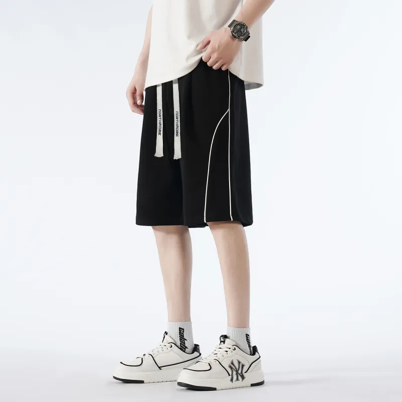NORTHMORE Casual Shorts Unisex Black-3