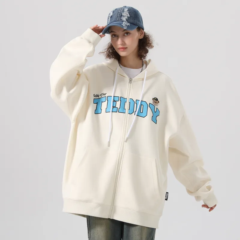 Teddy Bear Collection Sweatshirt Jacket Unisex-13