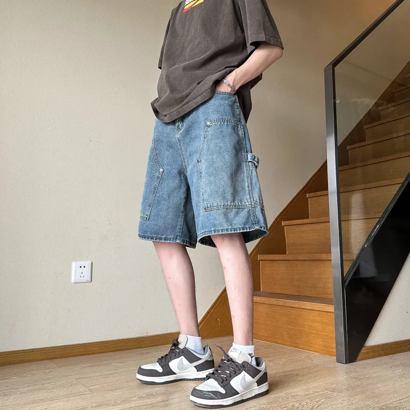 Teddy Bear Collection Denim Shorts Unisex-7