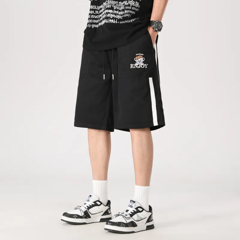 Teddy Bear Collection TEDDY College Series Casual Shorts Unisex-4