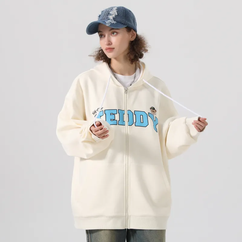 Teddy Bear Collection Sweatshirt Jacket Unisex-12