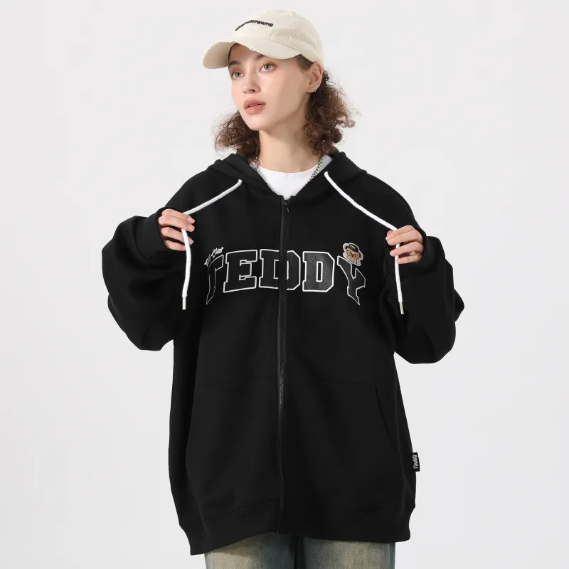 Teddy Bear Collection Sweatshirt Jacket Unisex-6