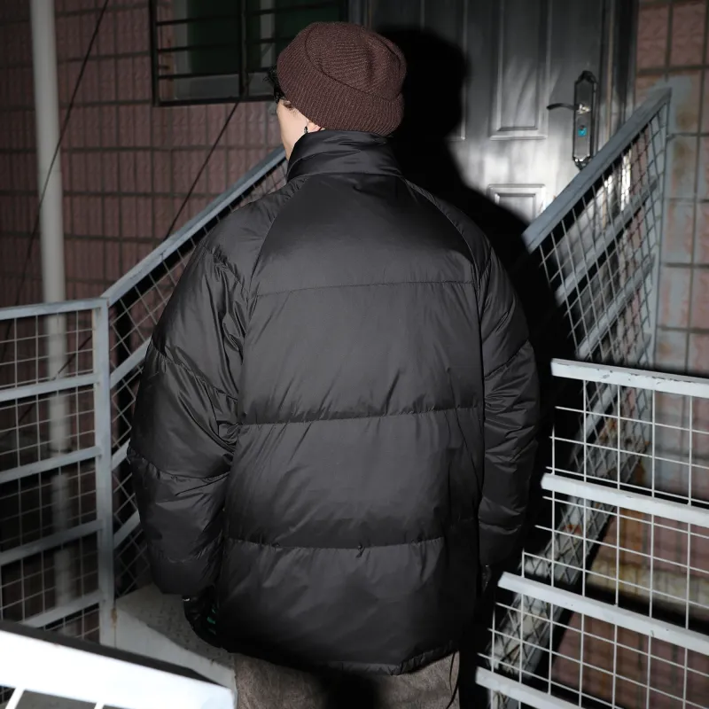 Teddy Bear Collection Down Jacket Unisex Black-4