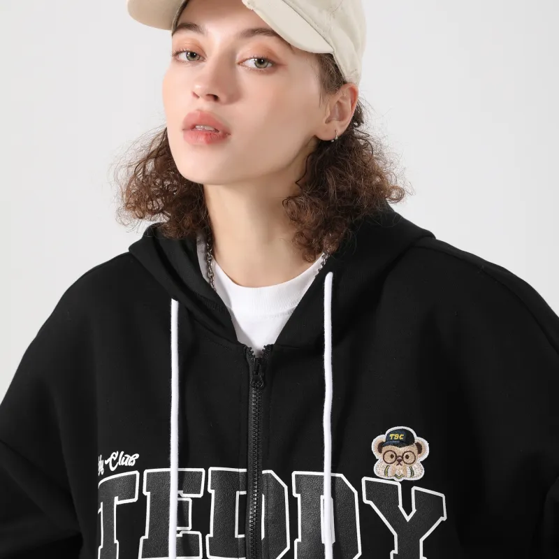Teddy Bear Collection Sweatshirt Jacket Unisex-5