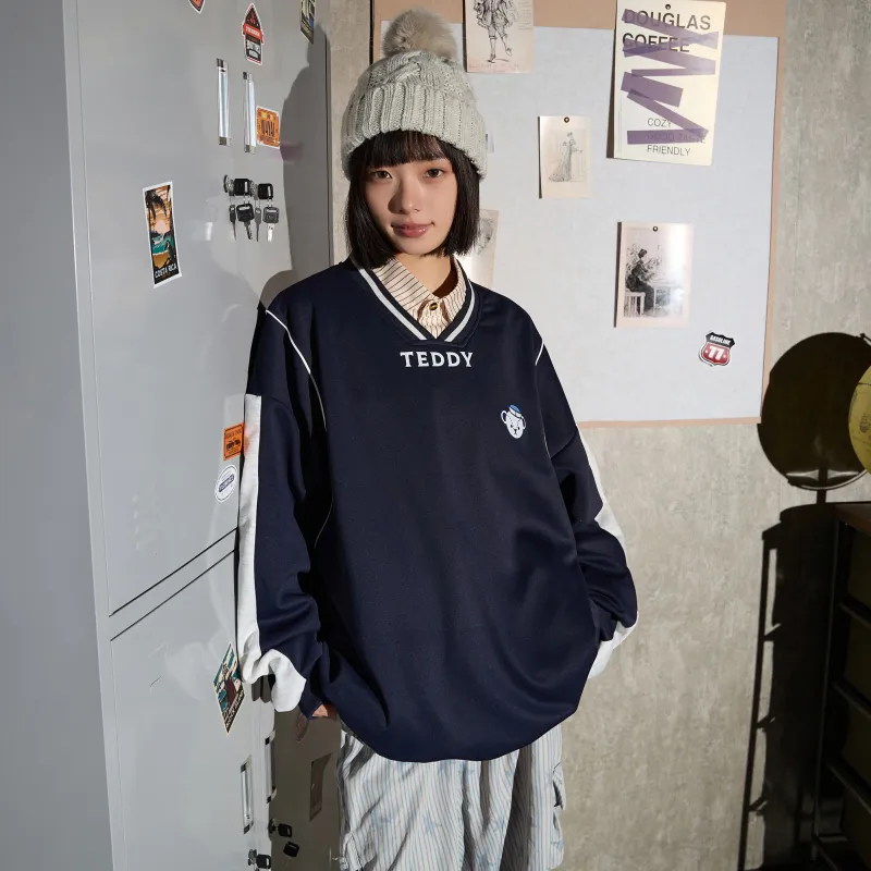 Teddy Bear Collection Sailor Teddy Series Sweatshirt Unisex-4