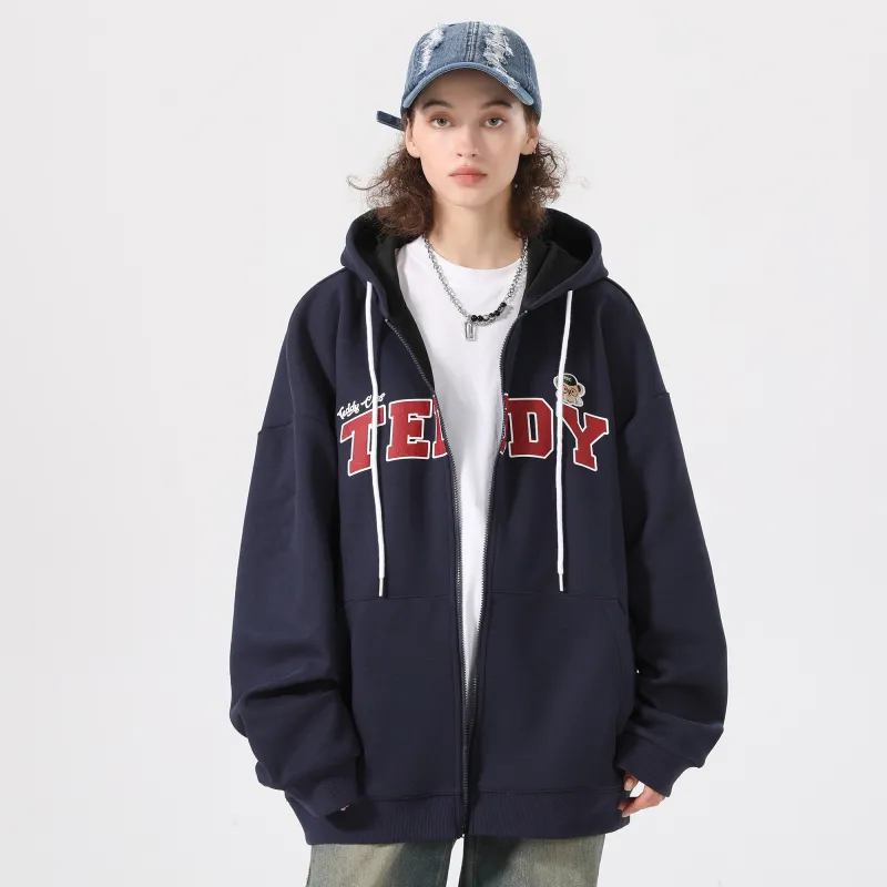 Teddy Bear Collection Sweatshirt Jacket Unisex-21