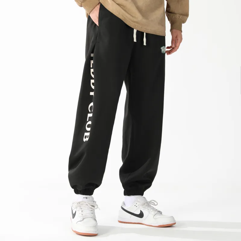 Teddy Bear Collection Sport Club Series Knitted Sports Pants Unisex-4