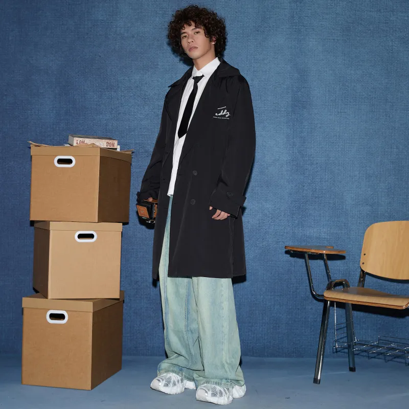 Teddy Bear Collection Parisian Teddy Series Trench Coat Unisex-4