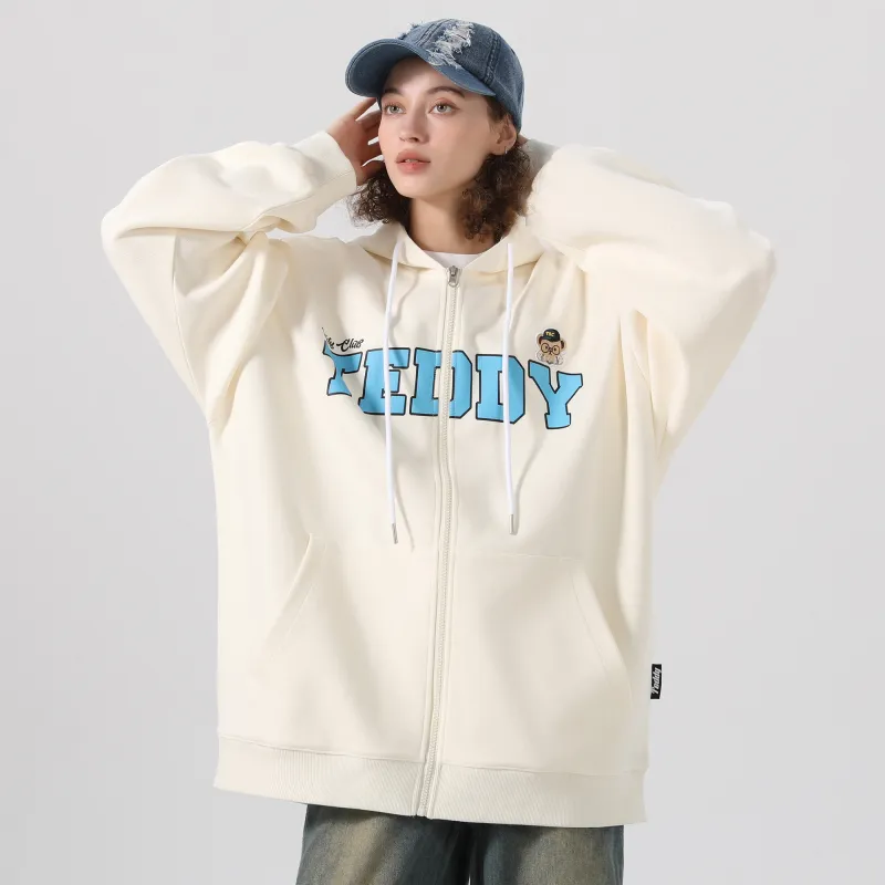 Teddy Bear Collection Sweatshirt Jacket Unisex-14