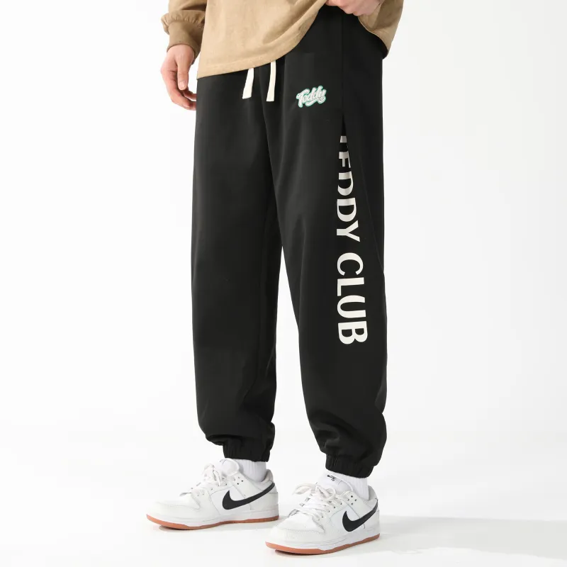 Teddy Bear Collection Sport Club Series Knitted Sports Pants Unisex-3