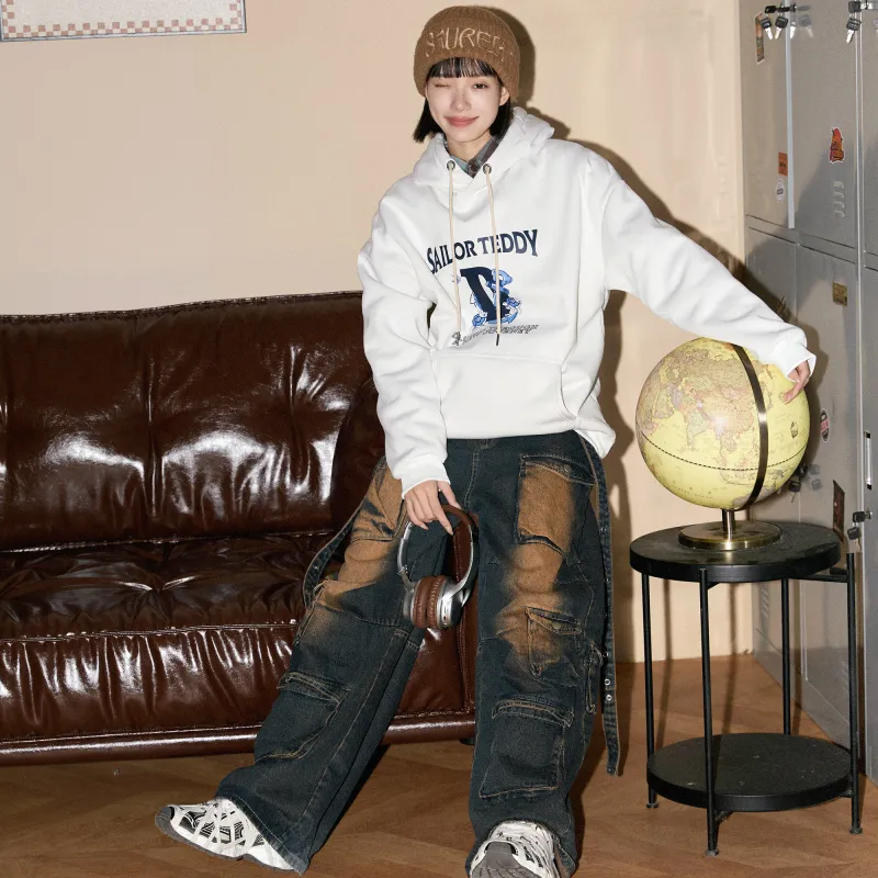 Teddy Bear Collection Sailor Teddy Series Sweatshirt Unisex-4
