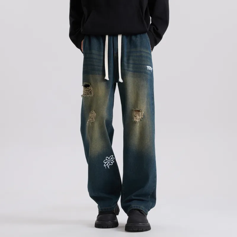 Teddy Bear Collection TBC DAISY Series Jeans Unisex-2