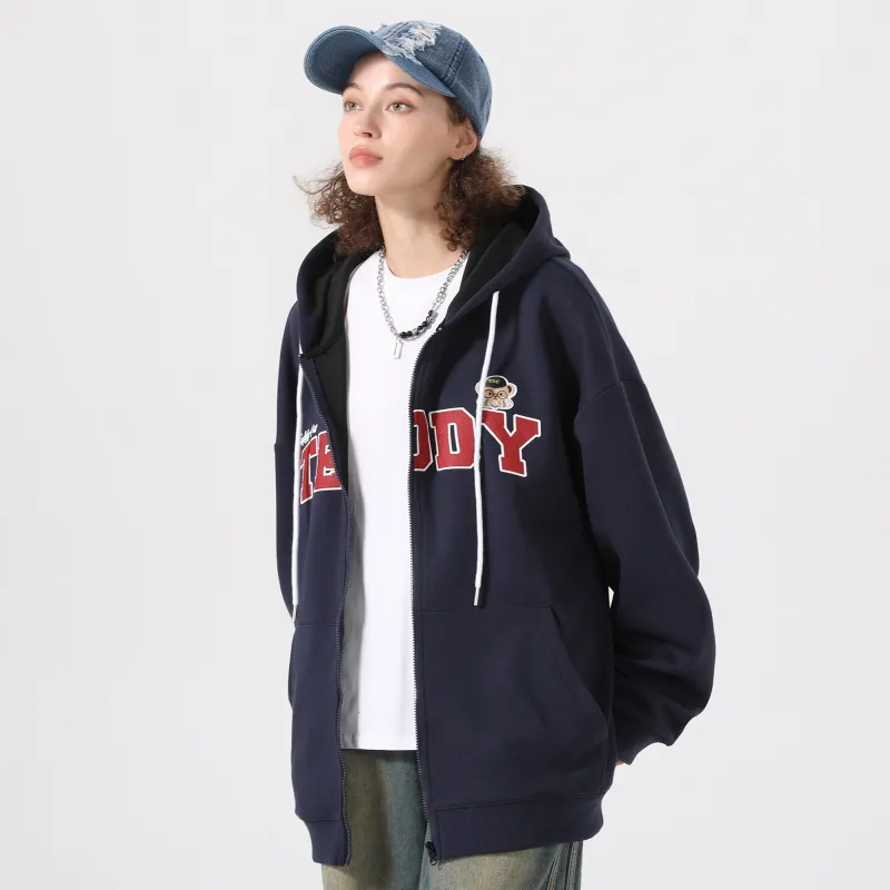 Teddy Bear Collection Sweatshirt Jacket Unisex-22