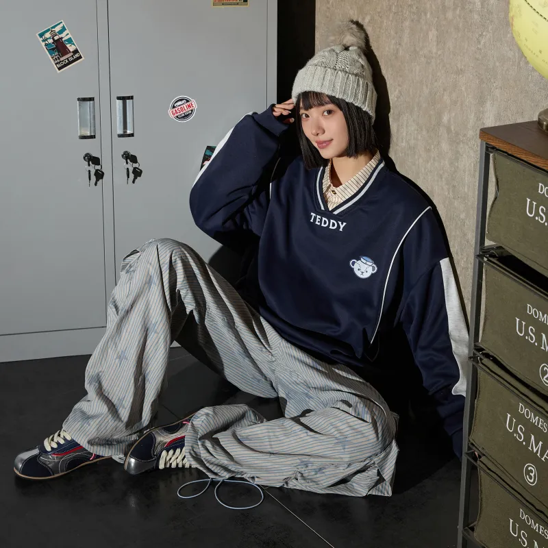 Teddy Bear Collection Sailor Teddy Series Sweatshirt Unisex-5