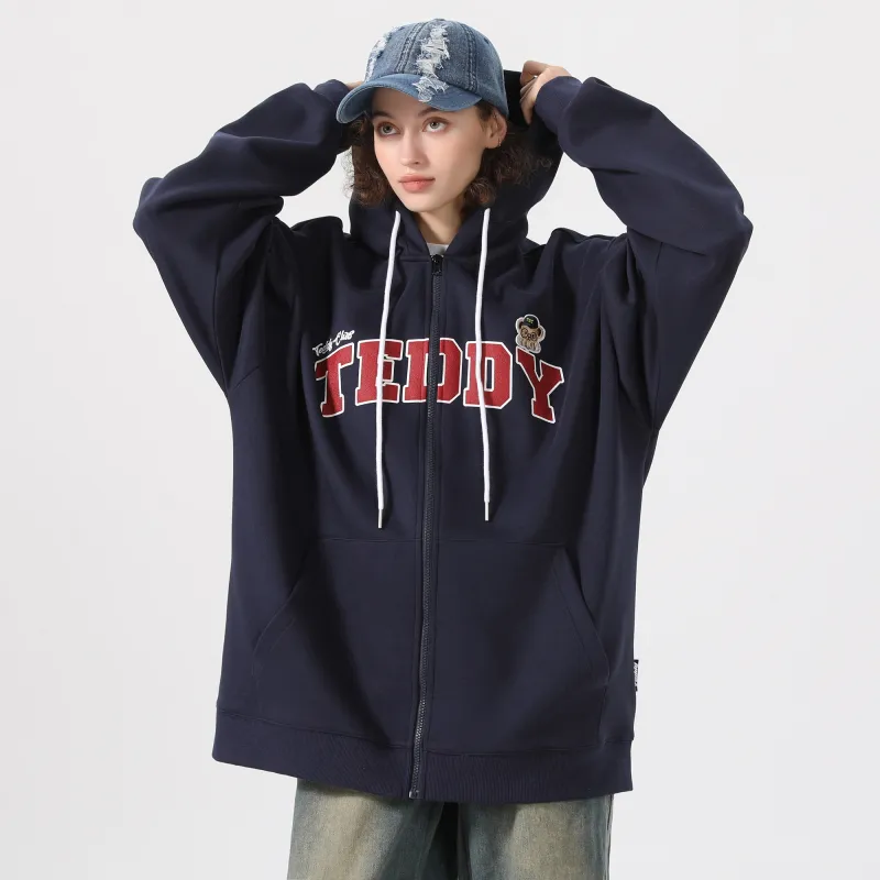 Teddy Bear Collection Sweatshirt Jacket Unisex-20
