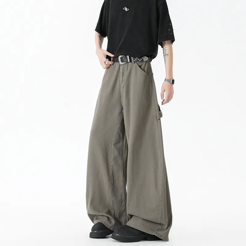 Teddy Bear Collection Jeans Unisex Coffee-2
