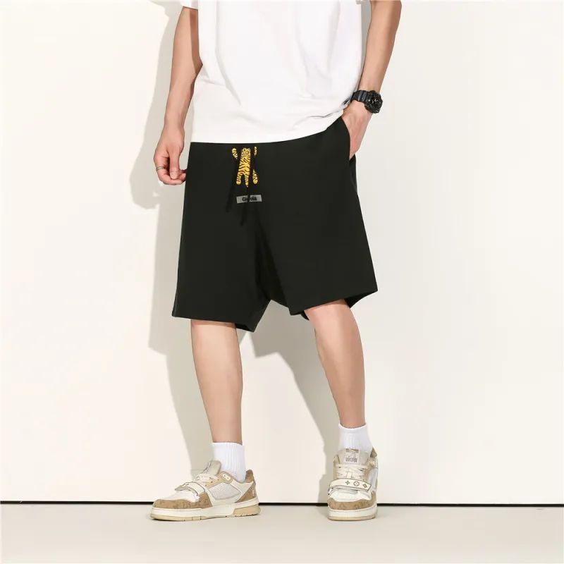 Gwola Casual Shorts Unisex Black-2