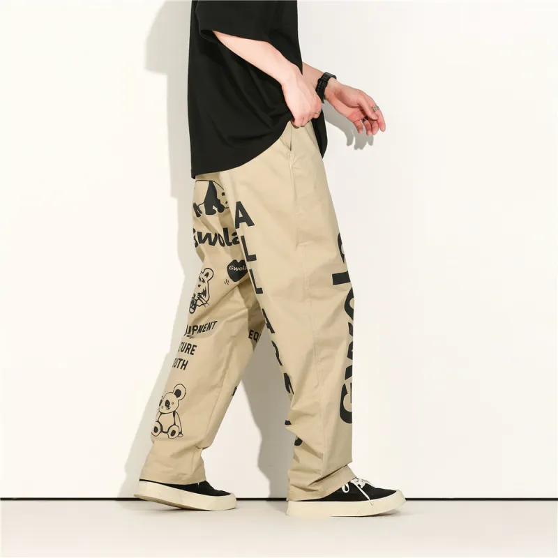 Gwola Cargo Pants Unisex Khaki-6
