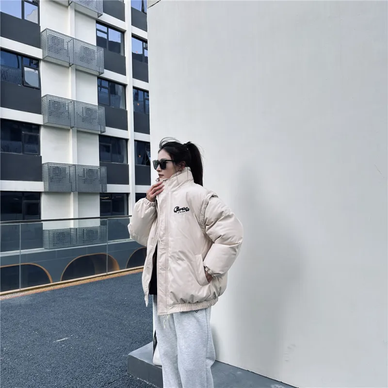 Gwola Puffer Jacket Unisex Khaki-5