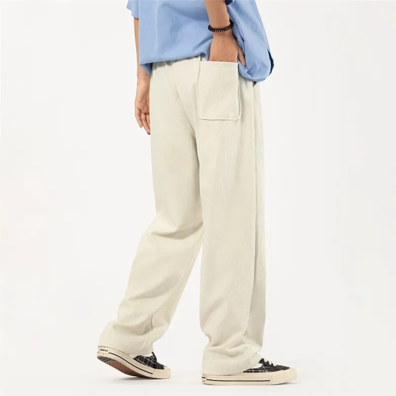 Gwola Casual Pants Unisex Apricot-5