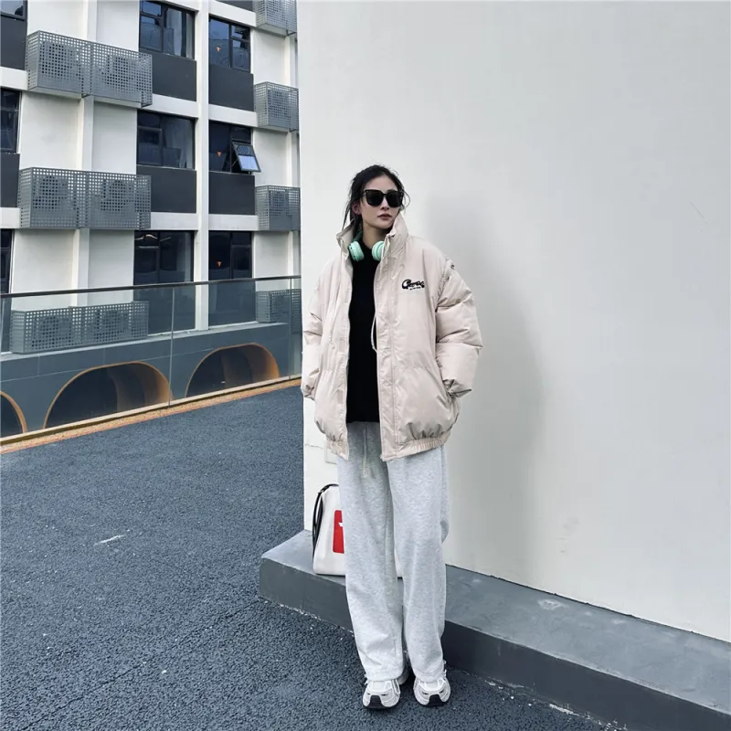 Gwola Puffer Jacket Unisex Khaki-3