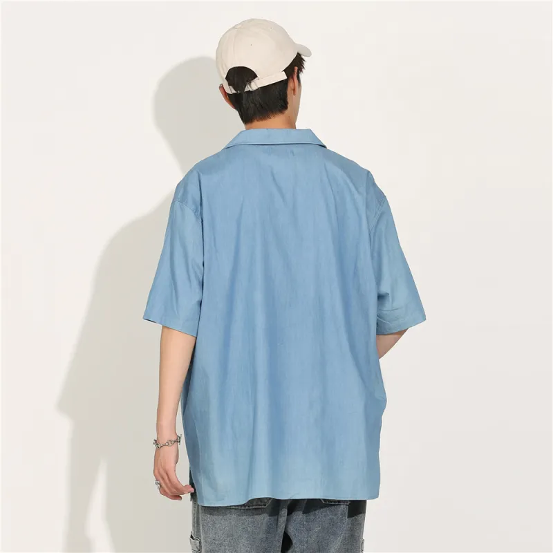 Gwola Shirts Unisex Light Blue-3