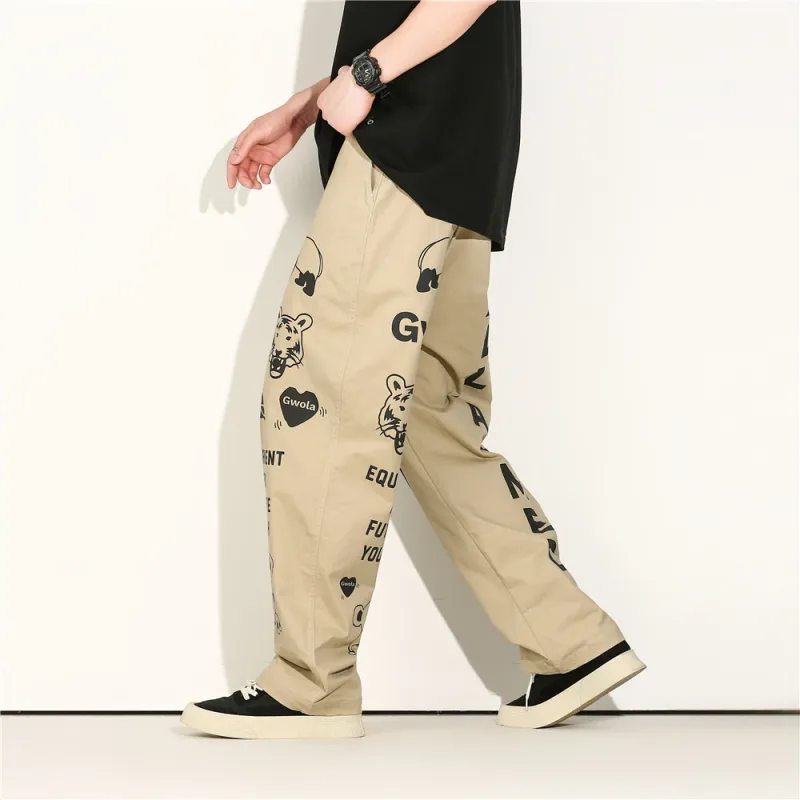 Gwola Cargo Pants Unisex Khaki-5