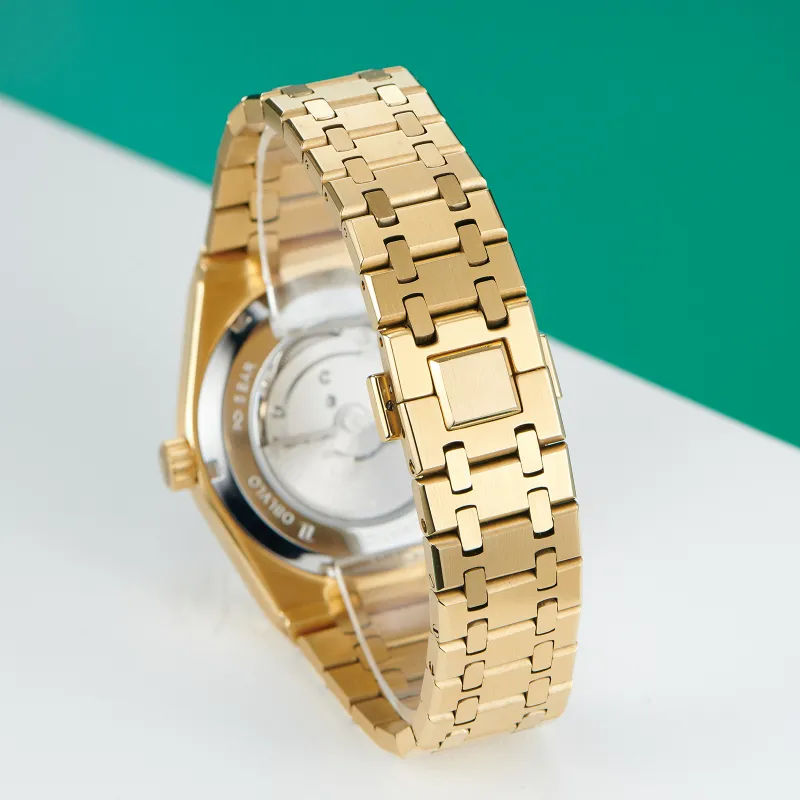 OBLVLO Mechanical Movement Watch Men's Watches White Dial-22