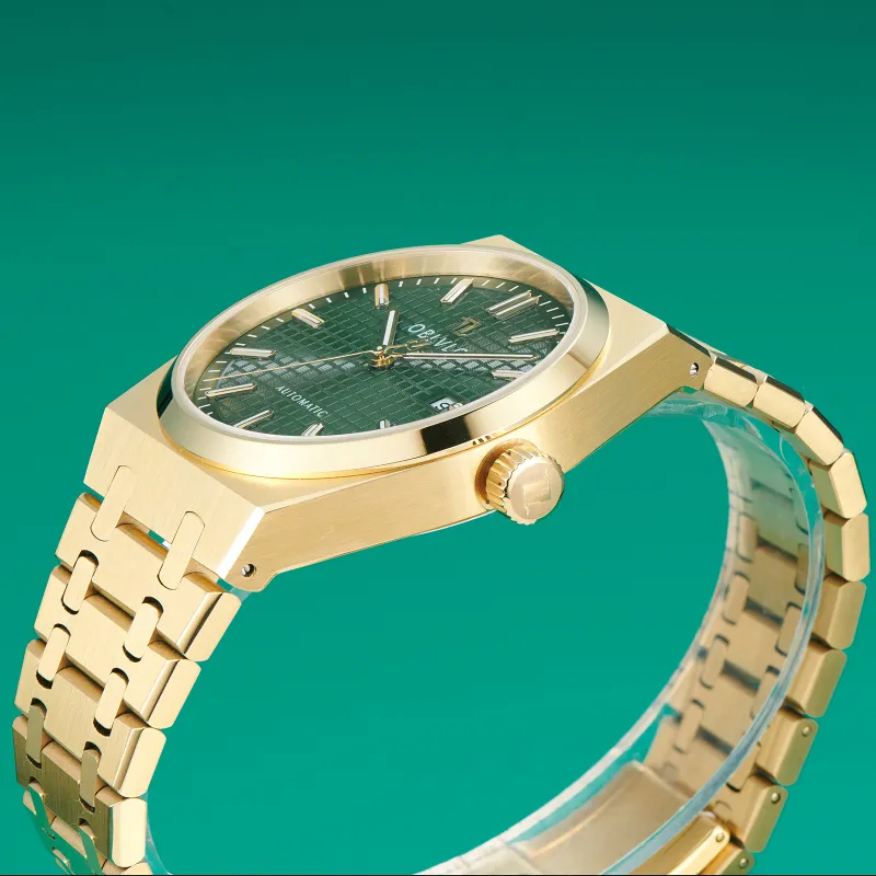 OBLVLO Mechanical Movement Watch Men's Watches White Dial-21