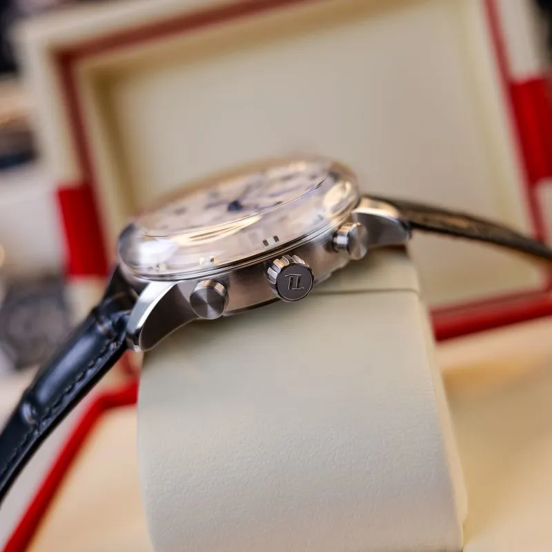 OBLVLO Automatic Mechanical Movement Watch Men's Watches White Dial-5