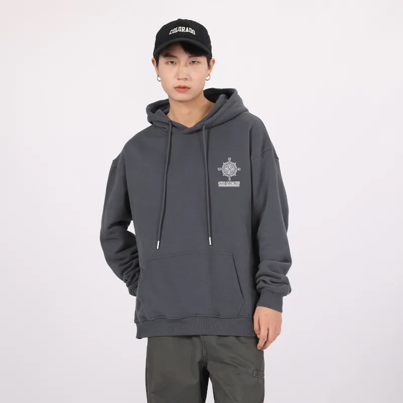FAIRWHALE Pullover Drop Shoulder Hoodie Unisex-7