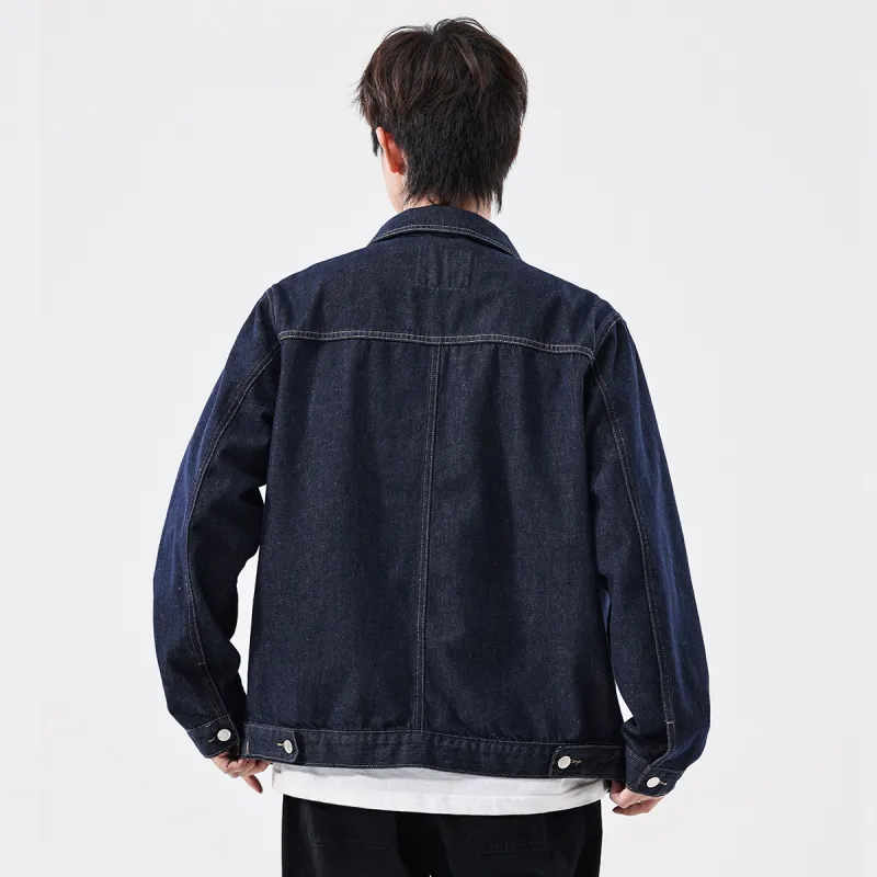 FAIRWHALE Denim Jacket Unisex Blue-3