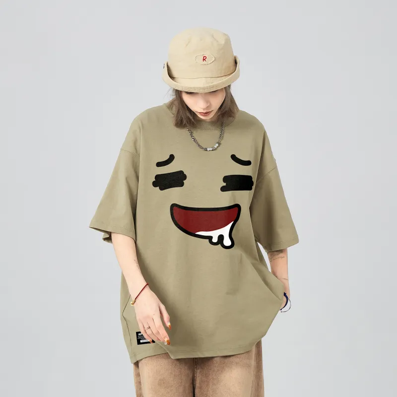 FAIRWHALE Drop Shoulder Sleeve T Shirt Unisex-4