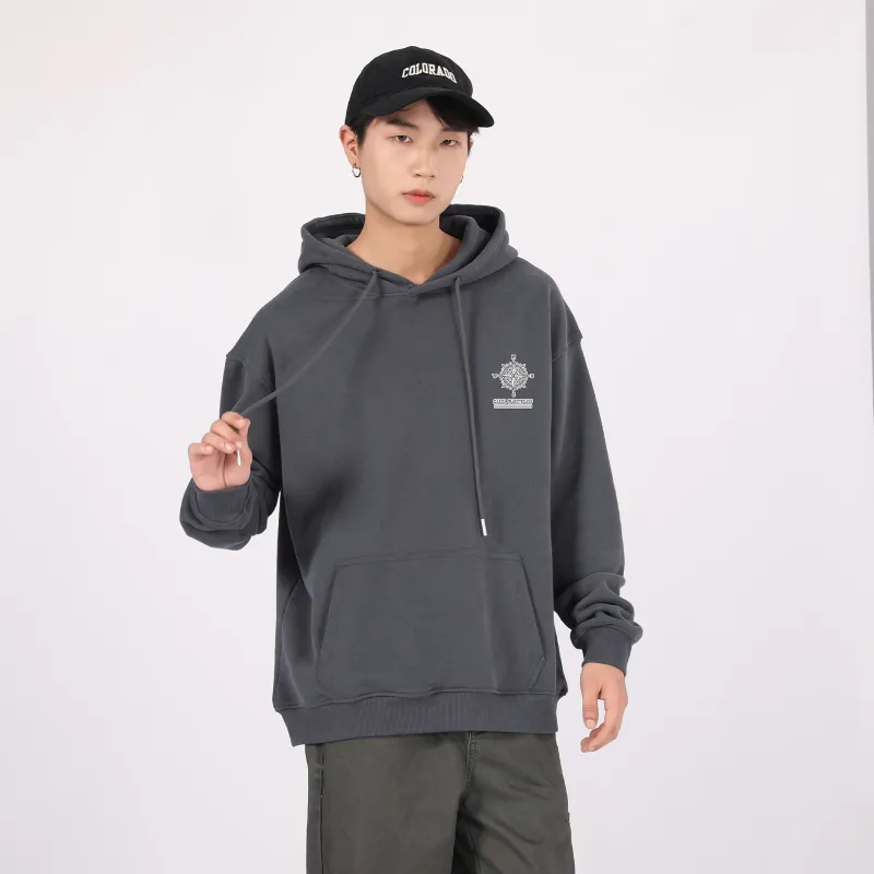 FAIRWHALE Pullover Drop Shoulder Hoodie Unisex-10