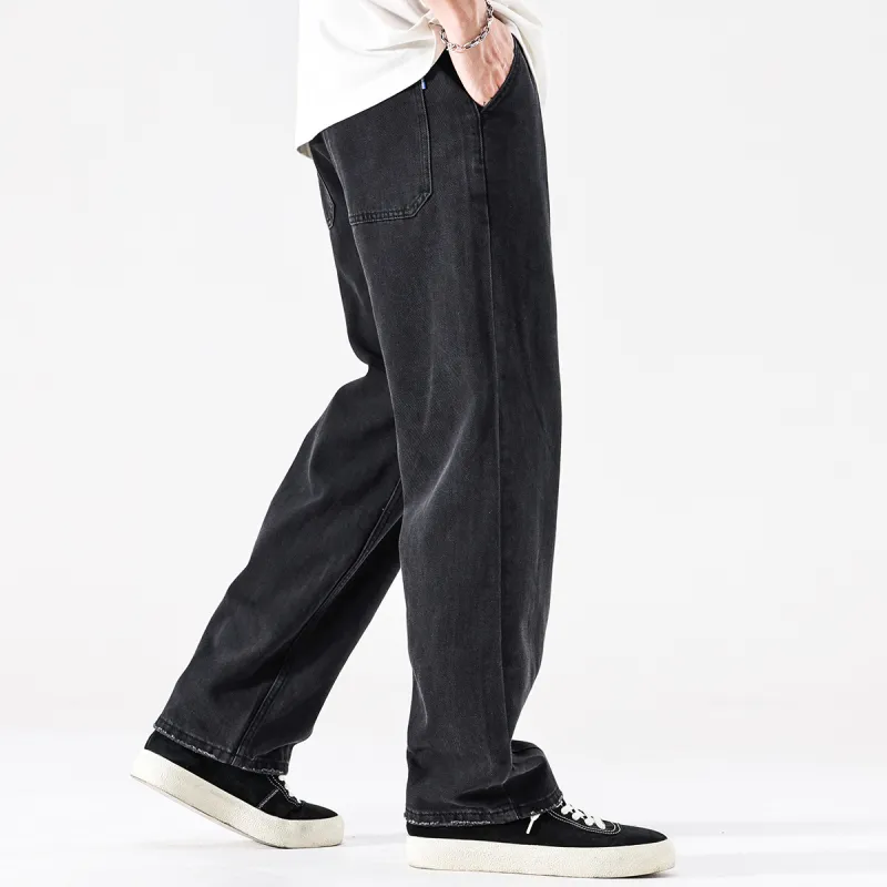 FAIRWHALE Jeans Unisex Black-6