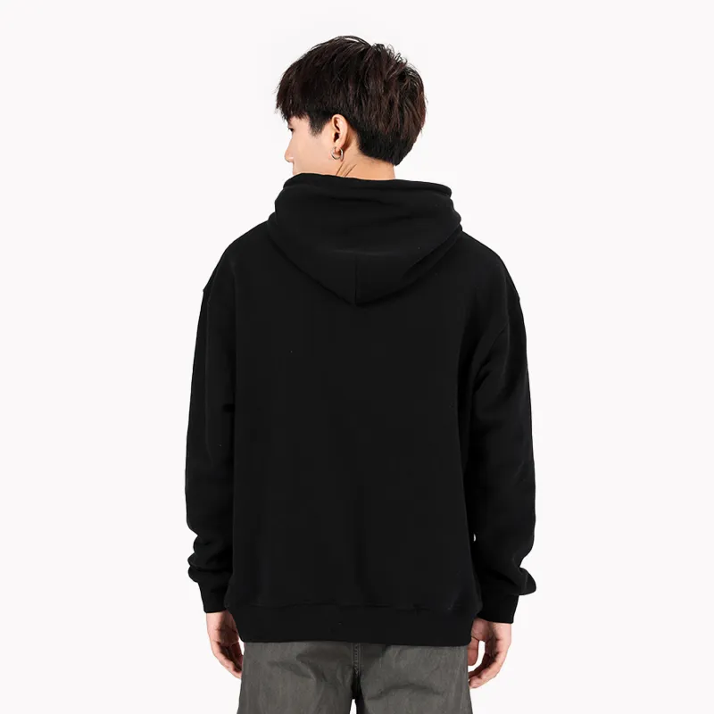 FAIRWHALE Letter Print Loose Fit Pullover Drop Shoulder Hoodie Unisex-5