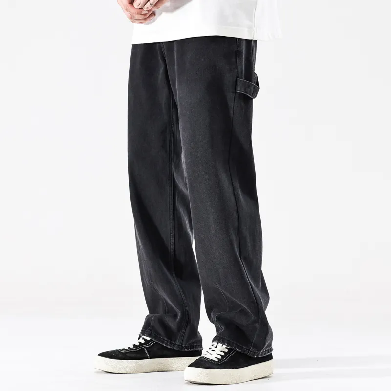 FAIRWHALE Jeans Unisex Black-4