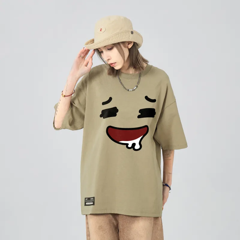 FAIRWHALE Drop Shoulder Sleeve T Shirt Unisex-5