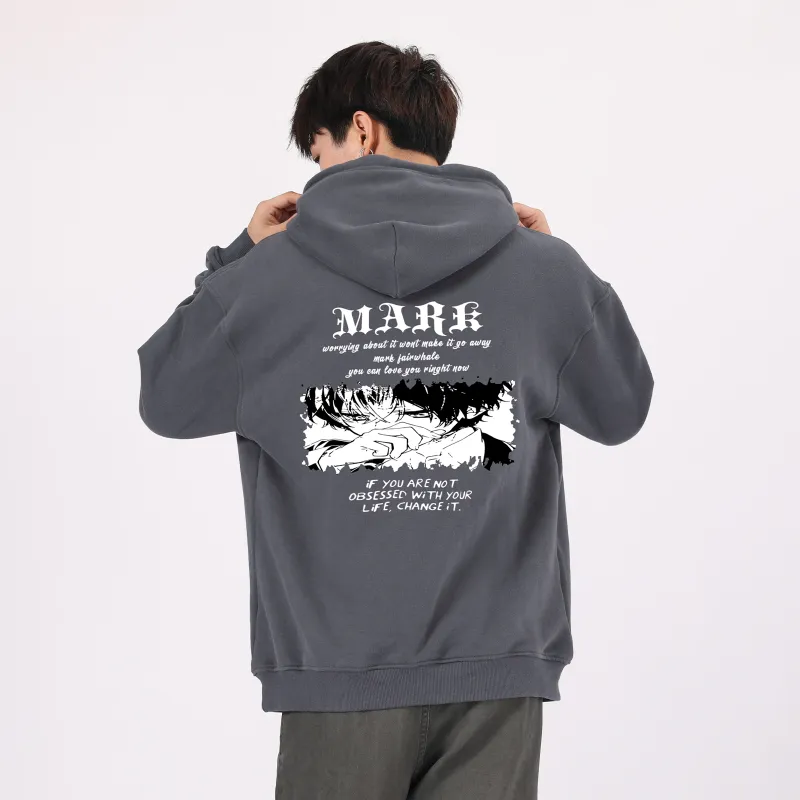 FAIRWHALE Pullover Drop Shoulder Hoodie Unisex-7