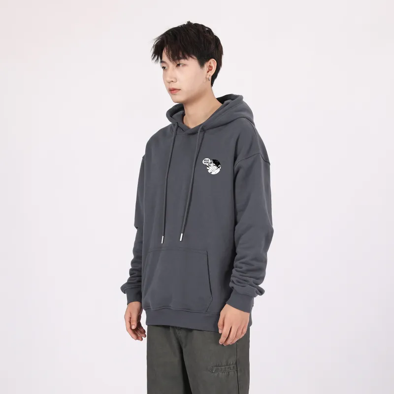 FAIRWHALE Pullover Drop Shoulder Hoodie Unisex-9