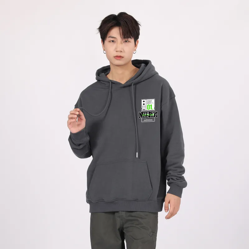 FAIRWHALE Pullover Drop Shoulder Hoodie Unisex-9