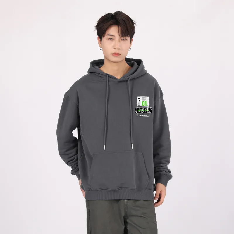 FAIRWHALE Pullover Drop Shoulder Hoodie Unisex-6