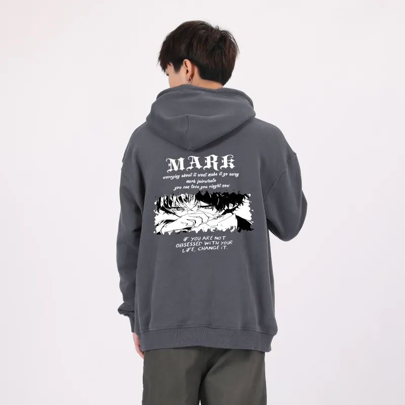 FAIRWHALE Pullover Drop Shoulder Hoodie Unisex-8
