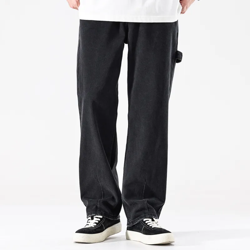 FAIRWHALE Jeans Unisex Black-2