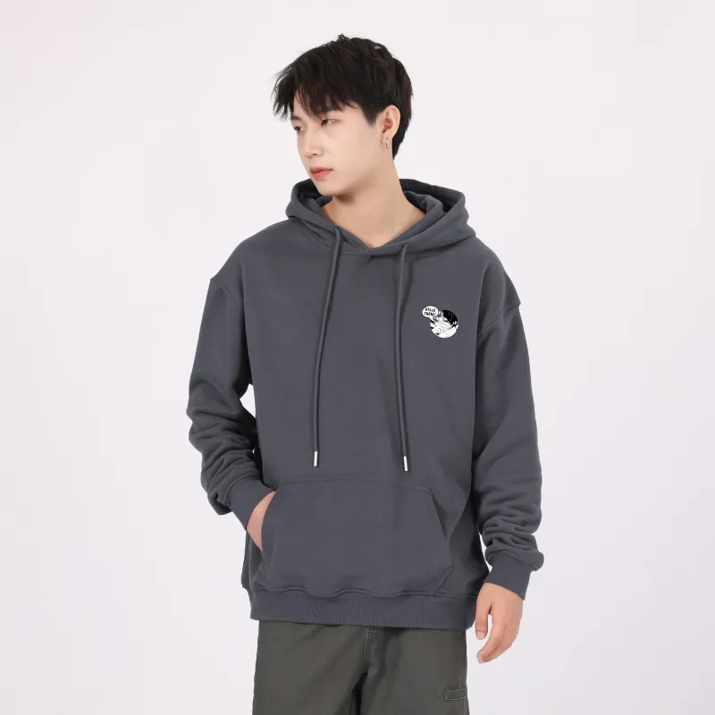 FAIRWHALE Pullover Drop Shoulder Hoodie Unisex-6