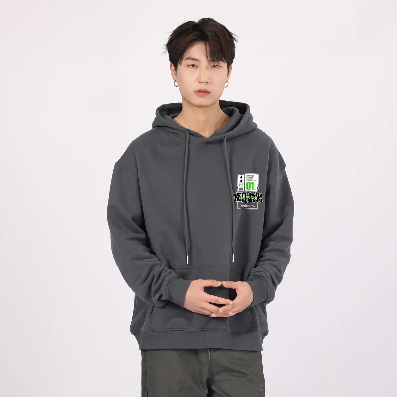 FAIRWHALE Pullover Drop Shoulder Hoodie Unisex-7